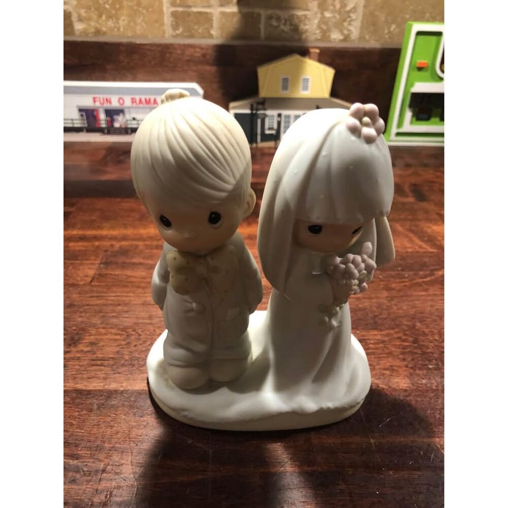 Precious Moments The Lord Bless You and Keep You Marriage Figurine
